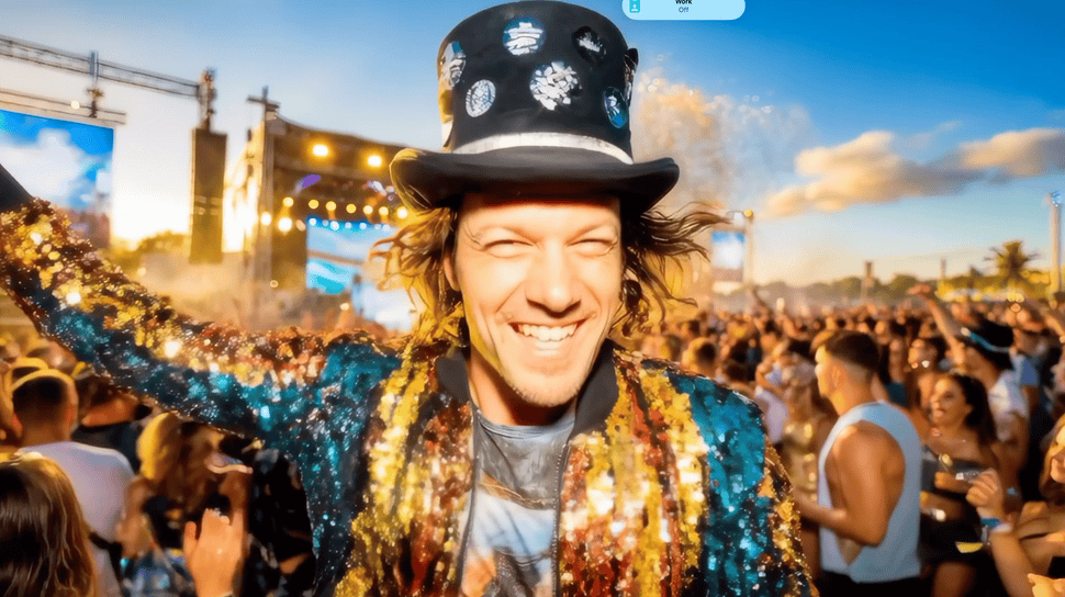 DerbyFest campaign still at Epsom Racecourse